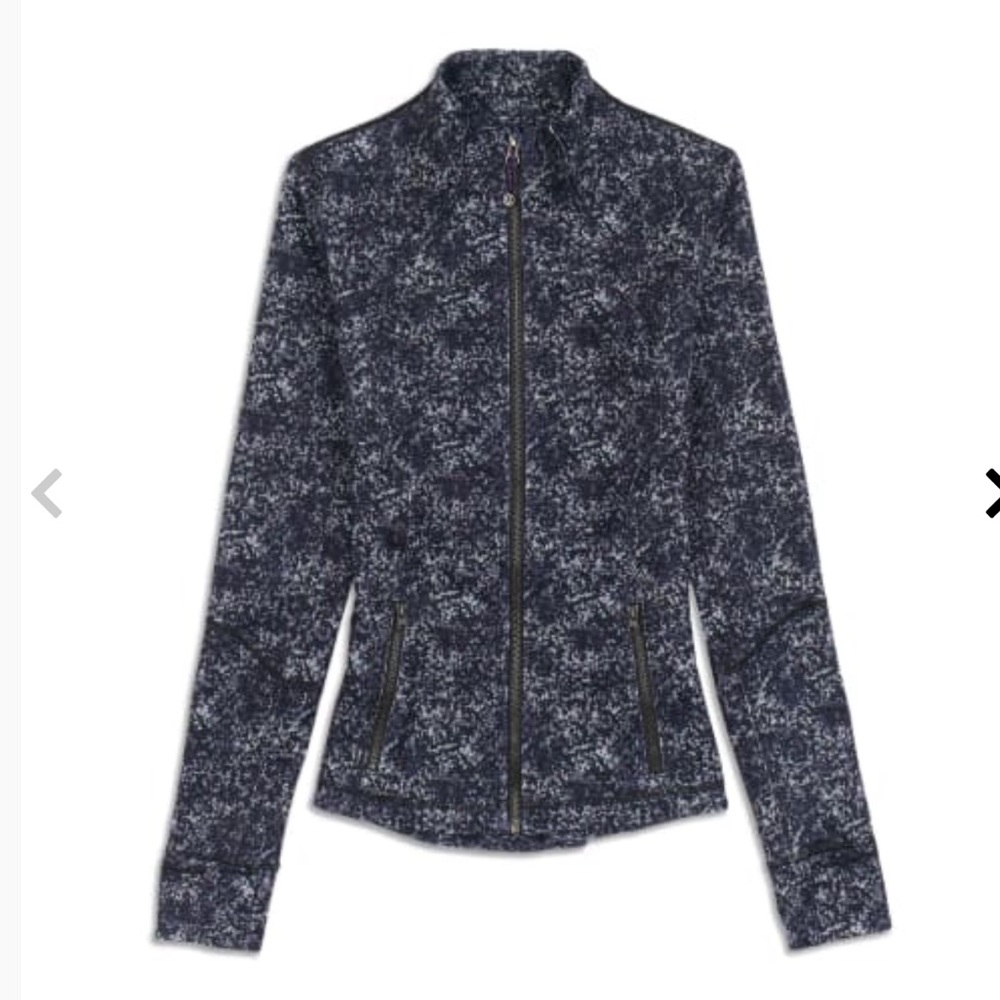 Lululemon Forme II jacket. Size 8. Color Rocky Road Sand Dune Toothpaste - Picture 1 of 9